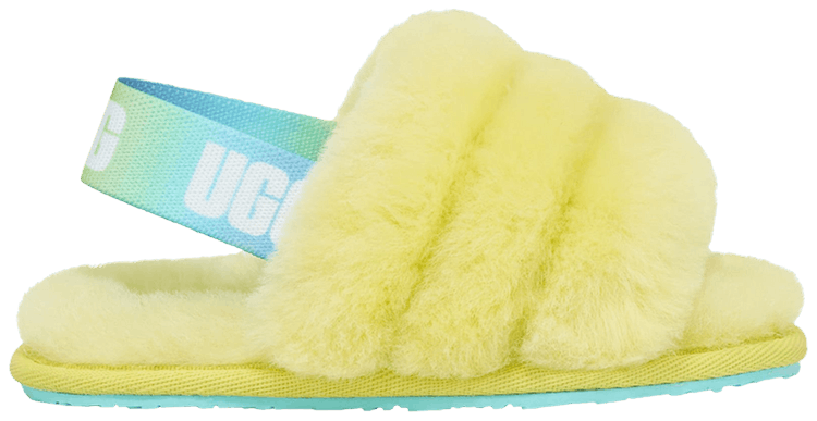 UGG Fluff Yeah Slide Toddler Pollen Gradient