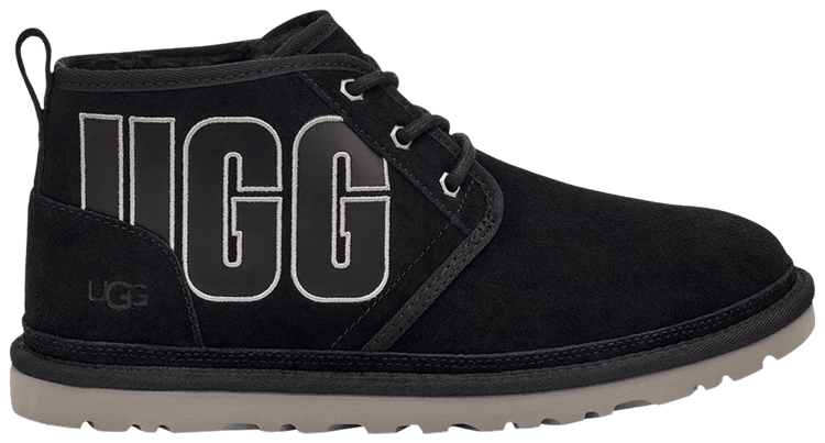 Neumel Graphic Outline Boot Black Grey