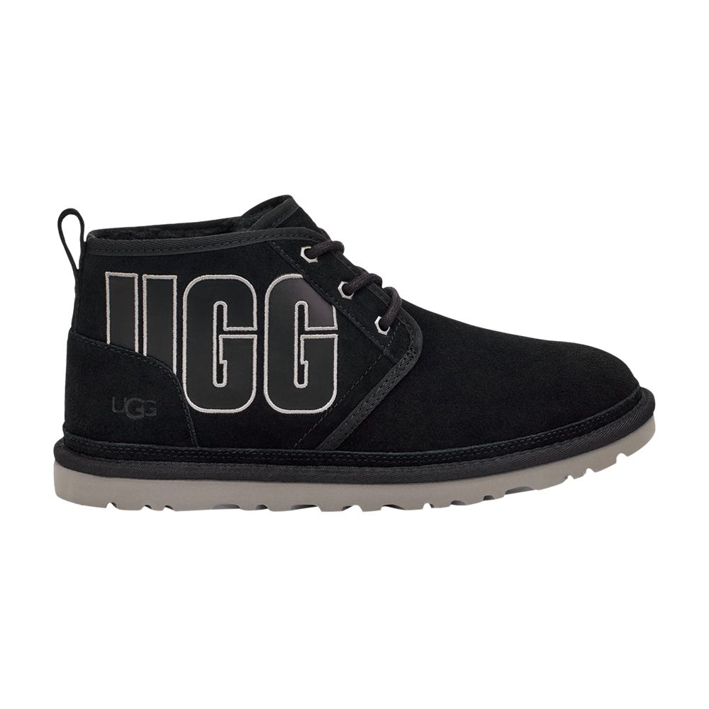 Pre-owned Ugg Neumel Graphic Outline Boot 'black Grey' | Men's Size 10