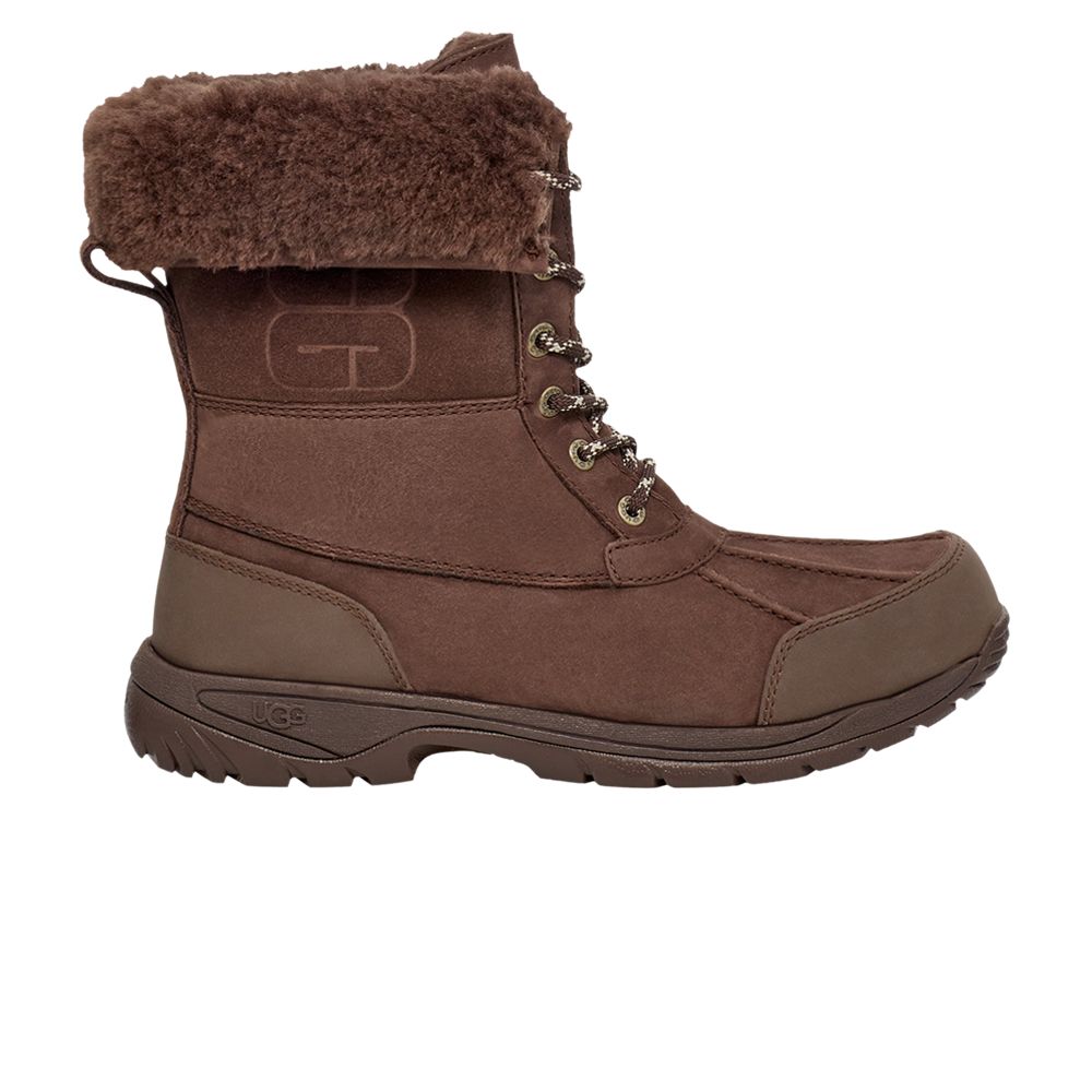 Pre-owned Ugg Butte Logo Boot 'burnt Cedar' | Brown | Men's Size 14