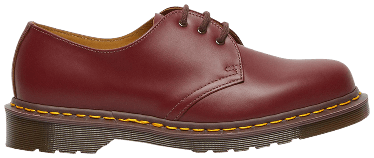 Dr Martens 1461 Vintage Made in England Oxford Red Quilon