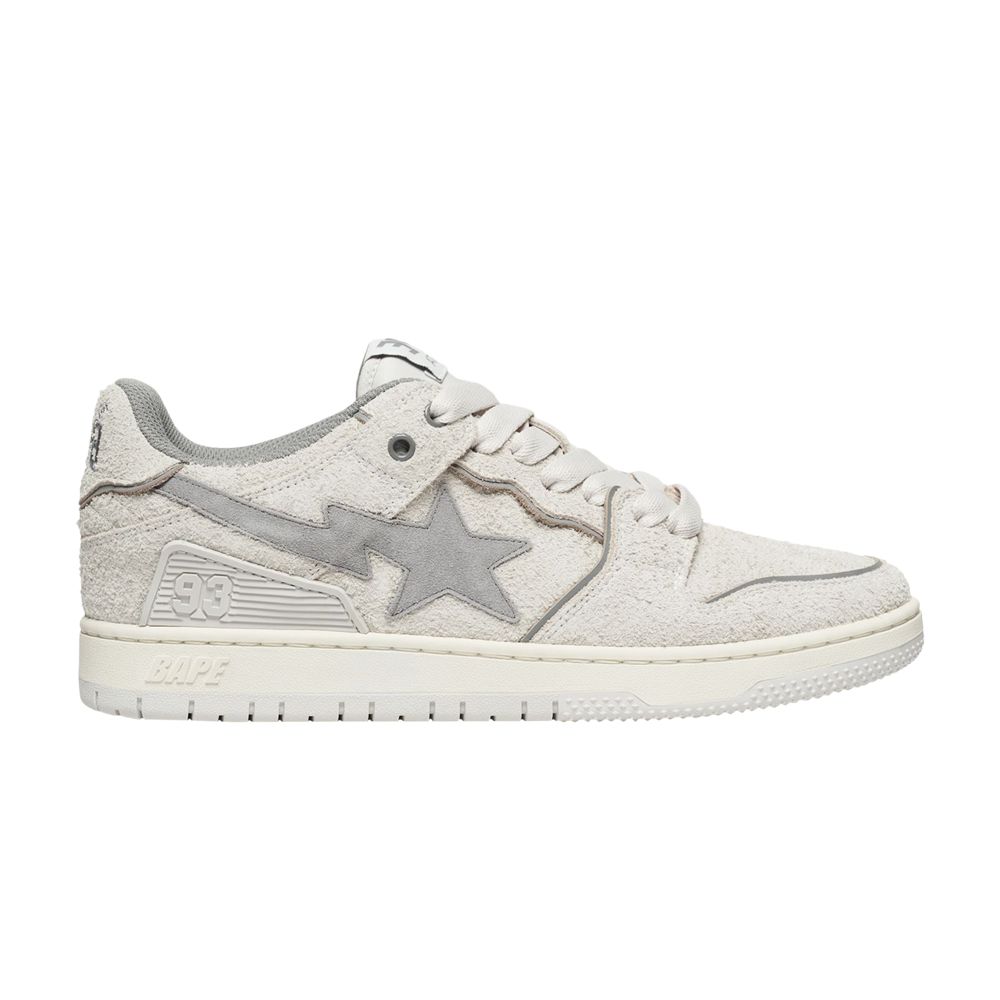 Pre-owned Bape Wmns Sk8 Sta #3 'grey'