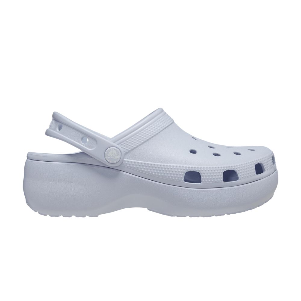 Pre-owned Crocs Wmns Classic Platform Clog 'dreamscape' | Blue | Women's Size 5