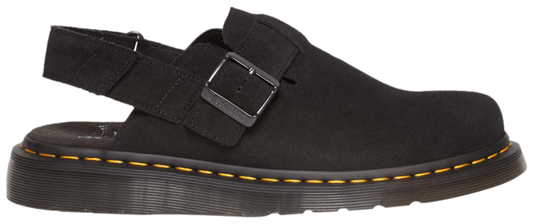 Dr Martens Jorge 2 Suede Slingback Mule Black