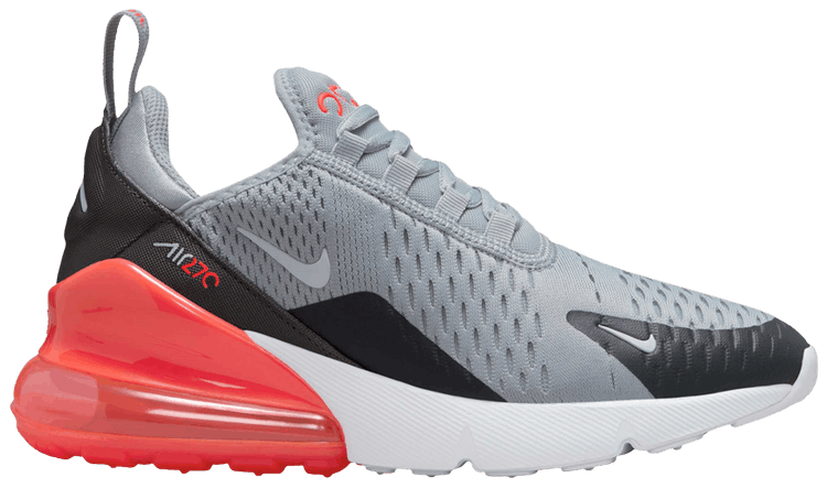 Buy Air Max 270 GS 'Wolf Grey Bright Crimson' - 943345 039