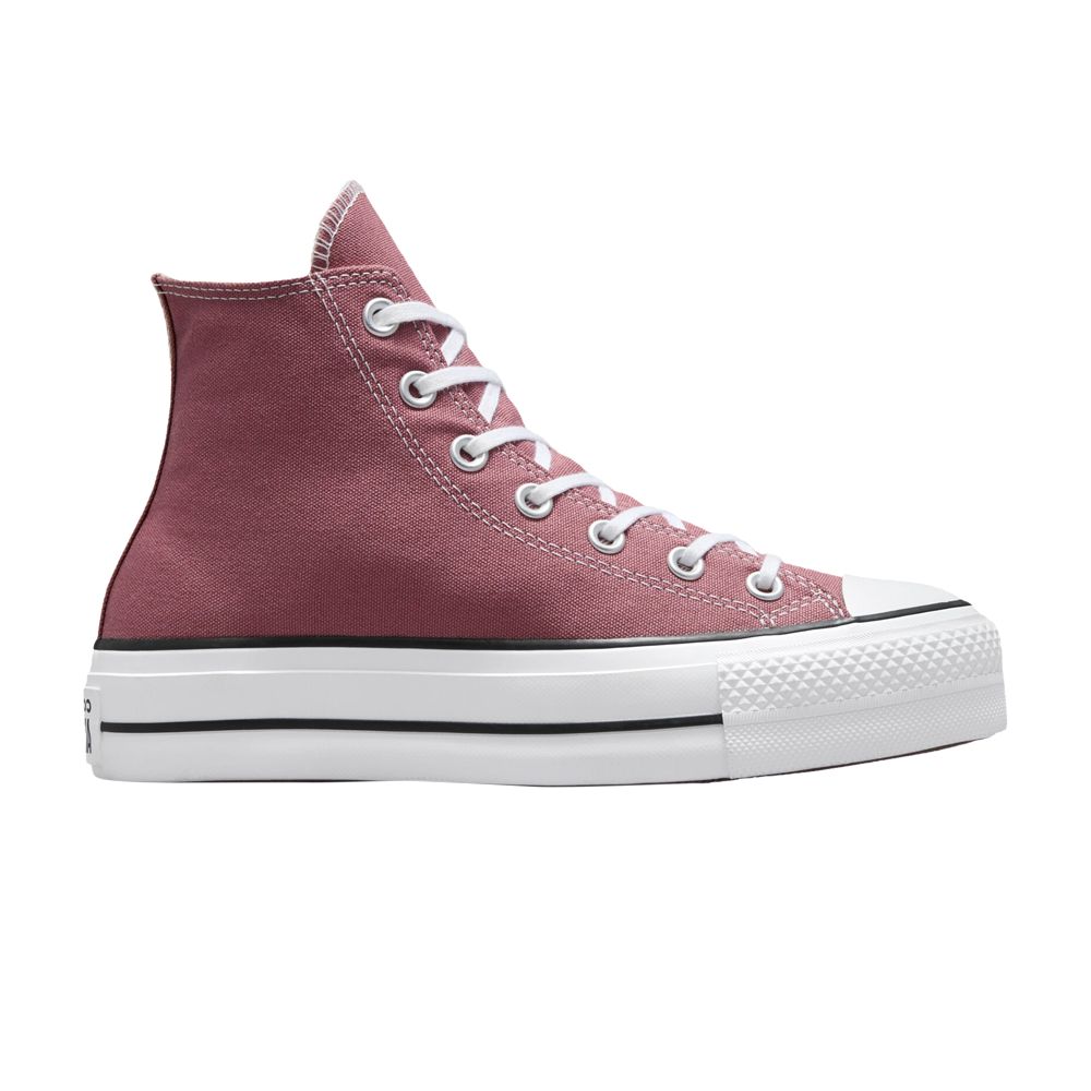Pre-owned Converse Wmns Chuck Taylor All Star Lift Platform High 'light Saddle' | Purple | Women's Size 7