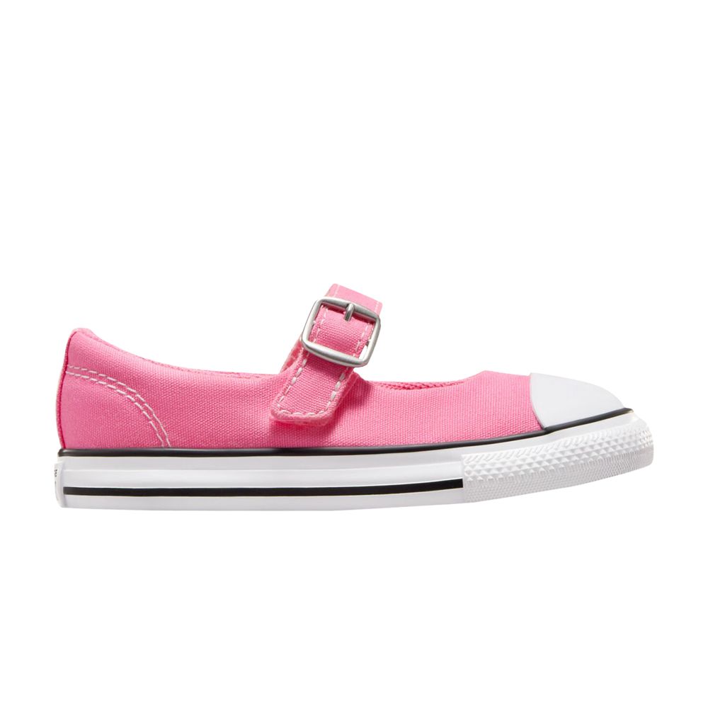 Pre-owned Converse Chuck Taylor All Star Dainty Mary Jane Td 'pink' | Infant Size 9