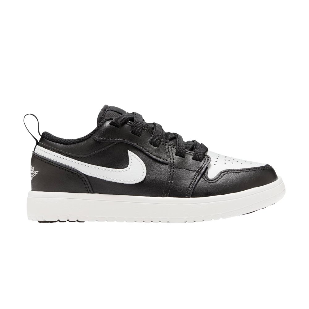 Pre-owned Air Jordan 1 Low Alt Ps 'black Summit White' | Kid's Size 10.5