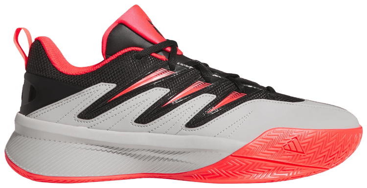 Adidas Dame Certified 3 Black Lucid Red Grey