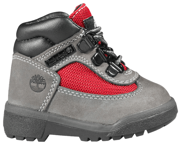 Timberland Field Boot Mid Boot Toddler Grey Red