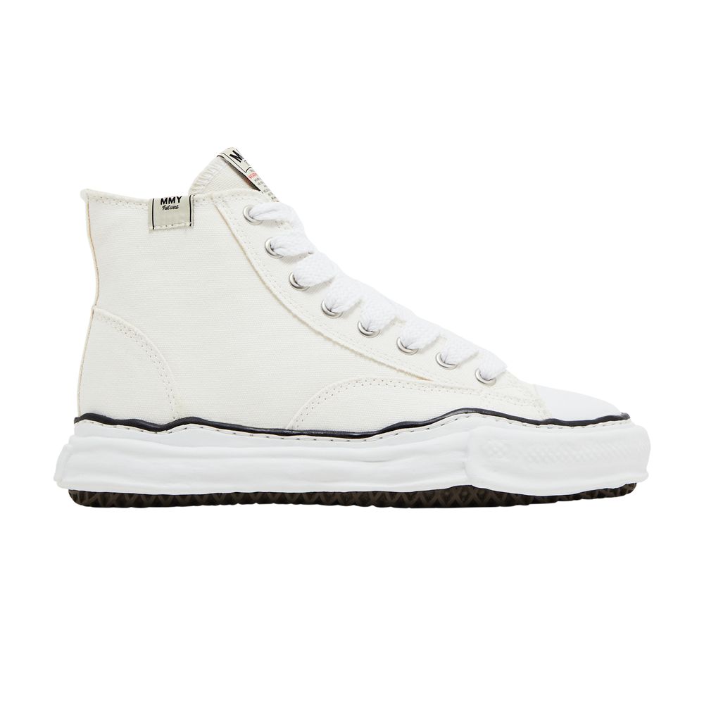 Pre-owned Miharayasuhiro Maison Mihara Yasuhiro Maison Mihara Yasuhiro Peterson Og Sole Canvas High 'white' | Men's Size 44