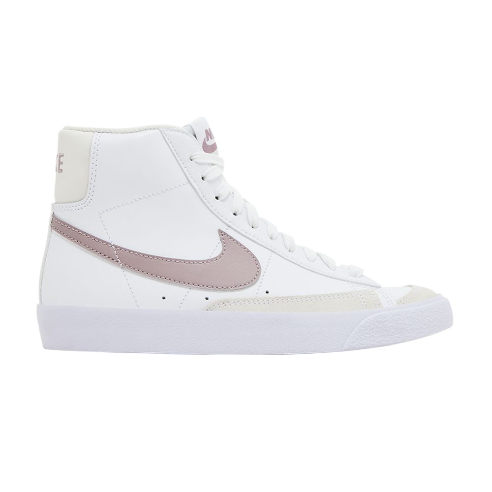 Pre-owned Nike Blazer Mid '77 Gs 'white Light Violet Ore' | Kid's Size 5