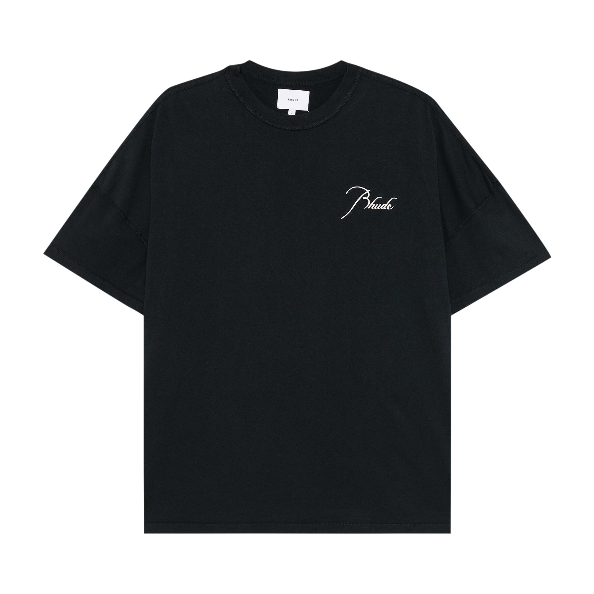 Pre-owned Rhude Reverse Tee 'vintage Black' | Men's Size M