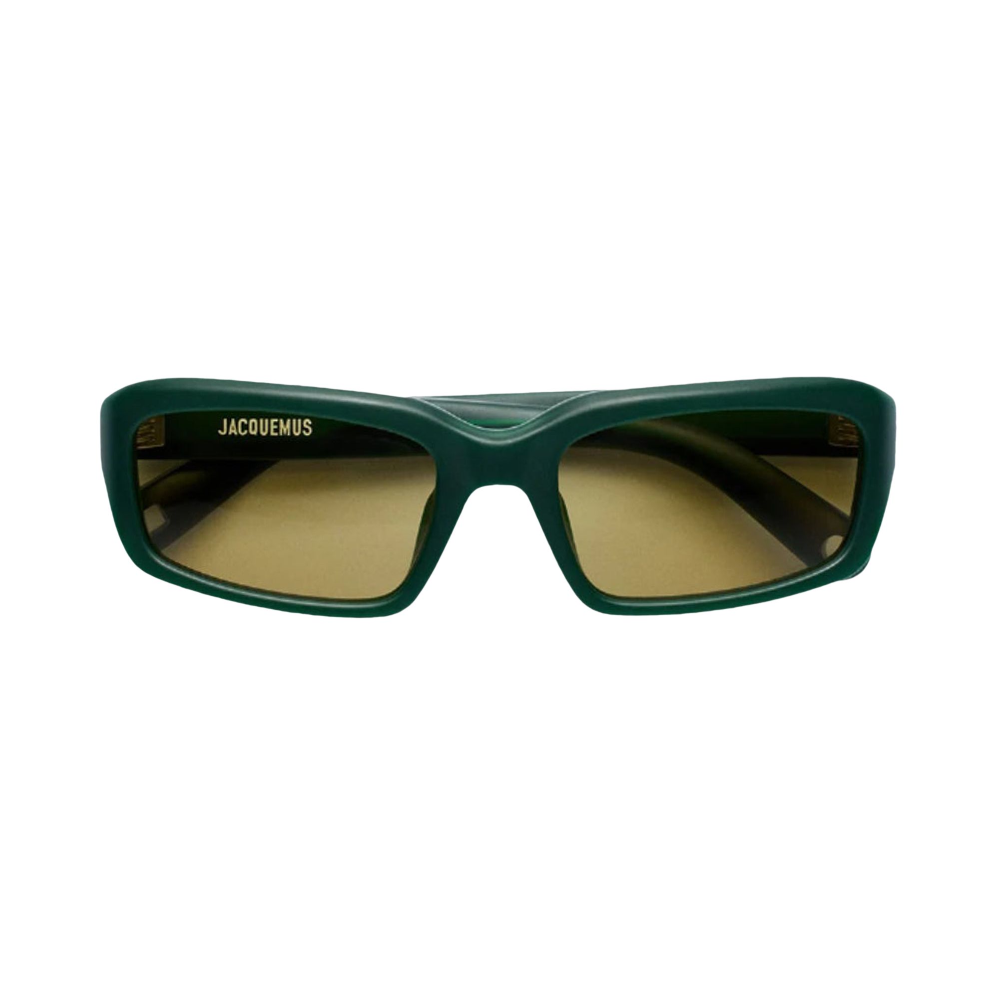 Pre-owned Jacquemus X Linda Farrow Marino Sunglasses 'green/silver' | Men's Size Onesize