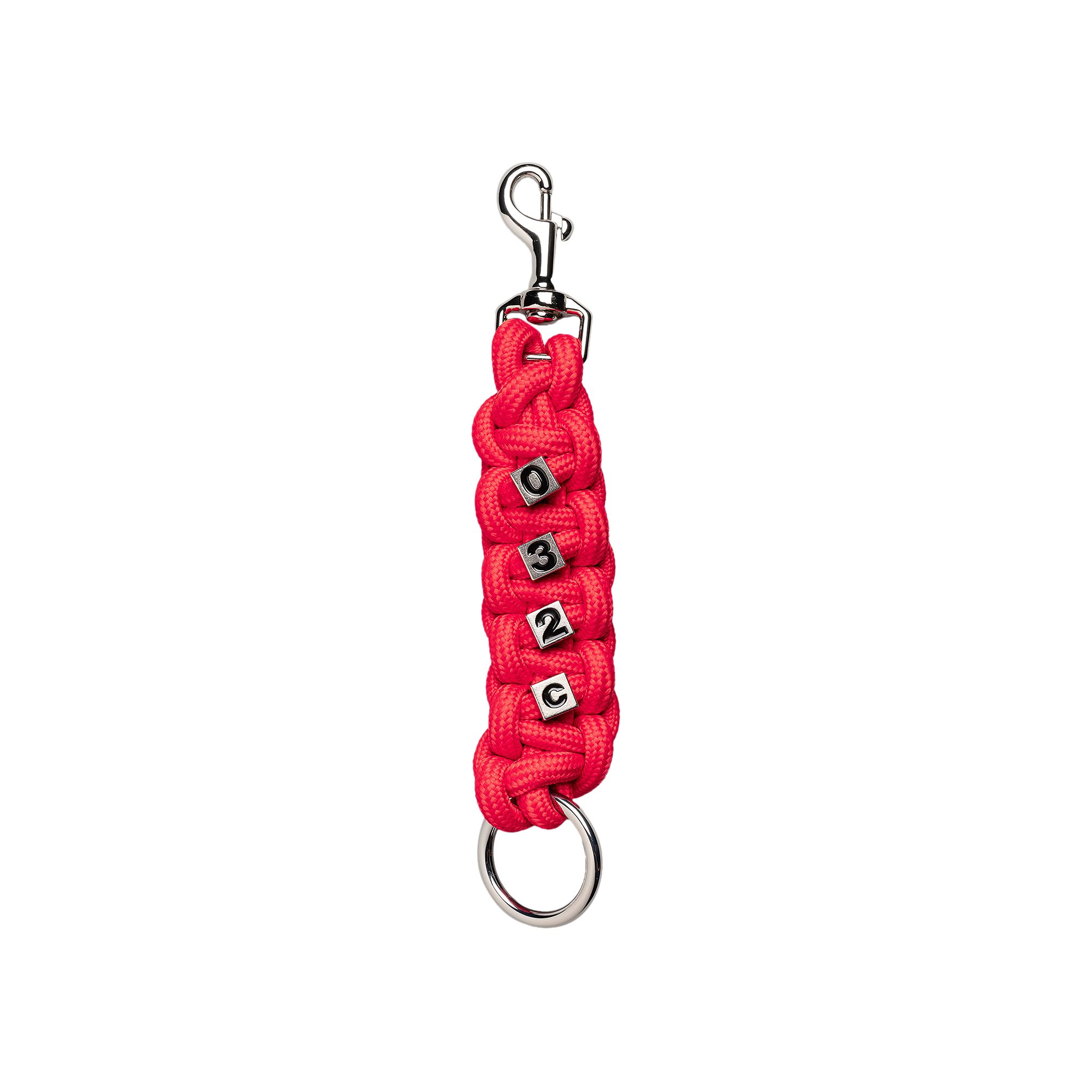 Pre-owned 032c Hardcore Friendship Keychain 'red' | Men's Size Onesize