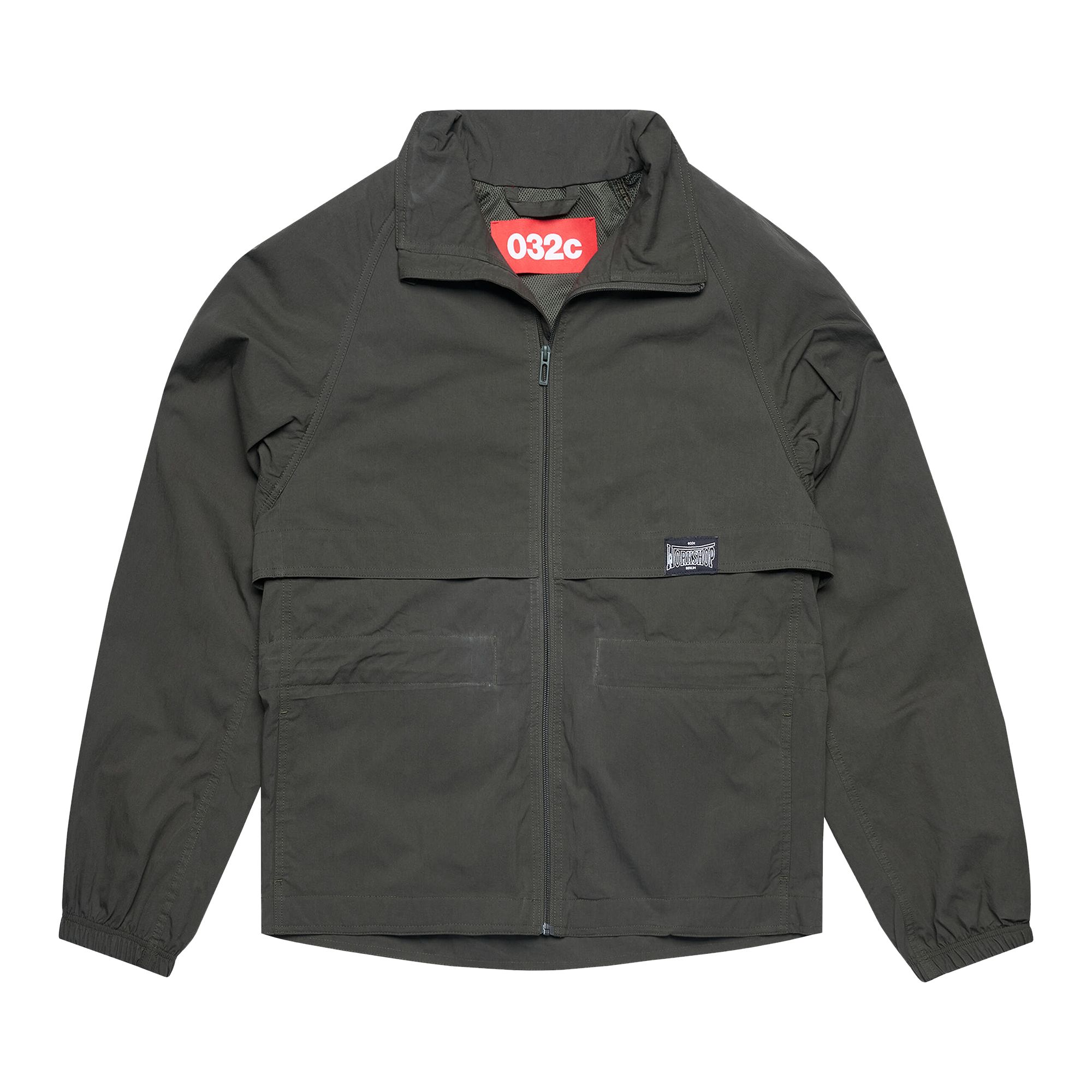 Pre-owned 032c You Tracksuit Jacket 'olive Drab' | Green | Men's Size M