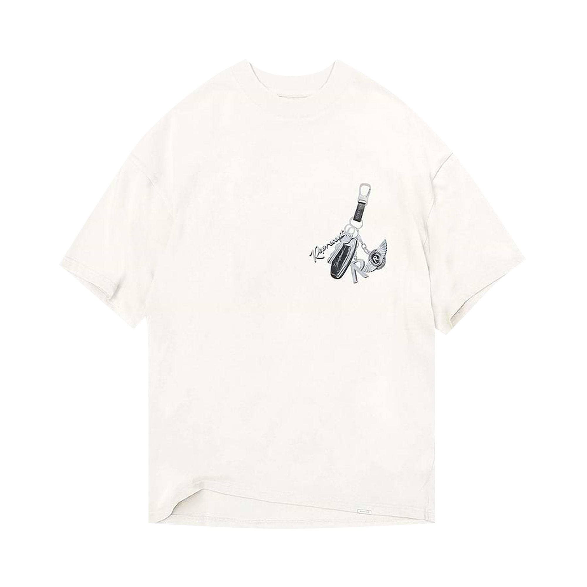 Pre-owned Represent Clo Keys To The Club T-shirt 'flat White' | Men's Size Xl