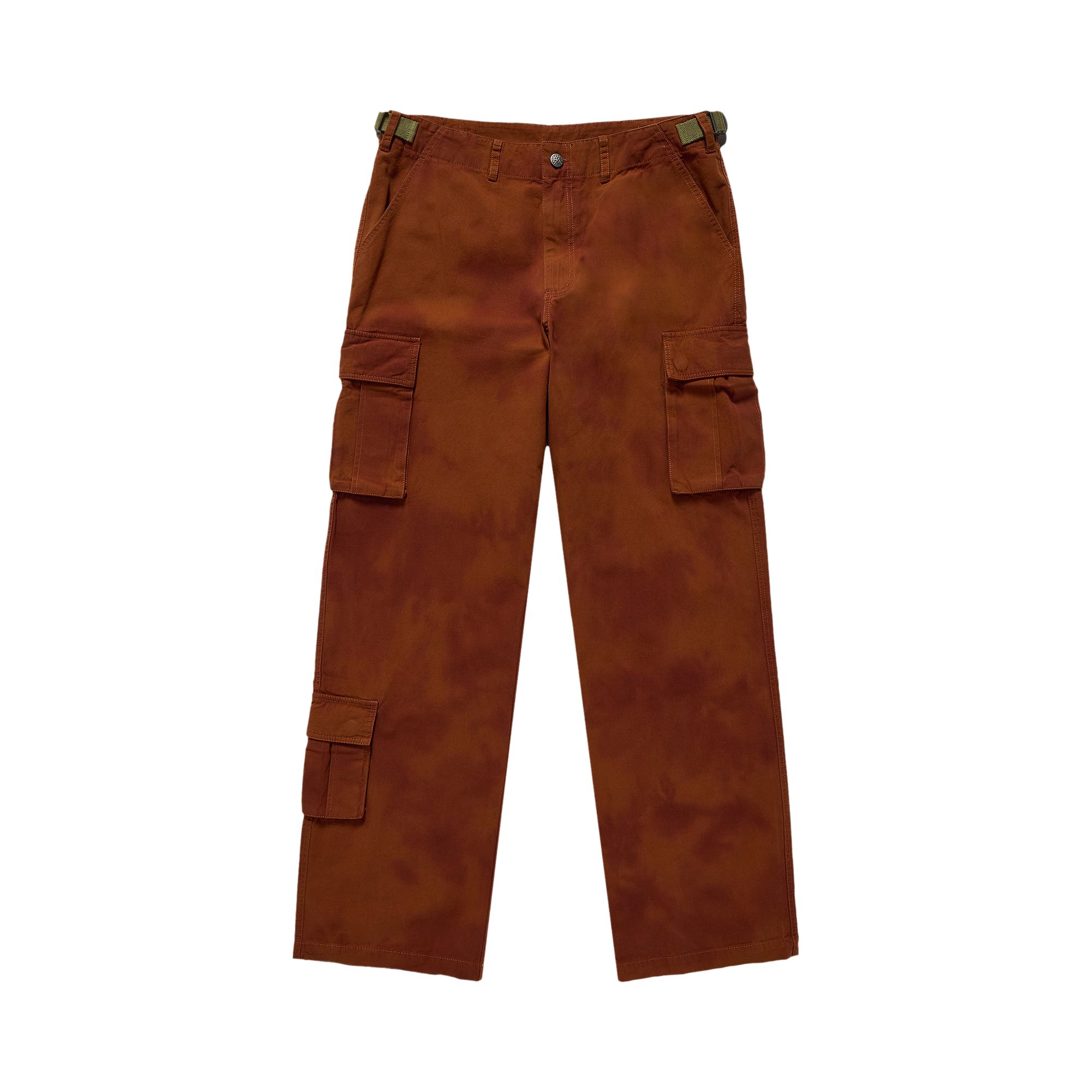 Pre-owned Supervsn Cargo Pant 'pumpkin' | Orange | Men's Size 32