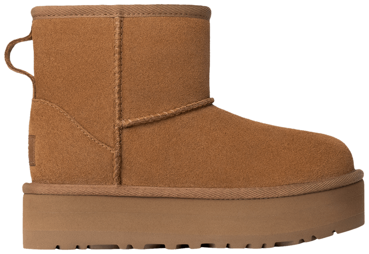 UGG Classic Mini Platform Boot Kids Chestnut