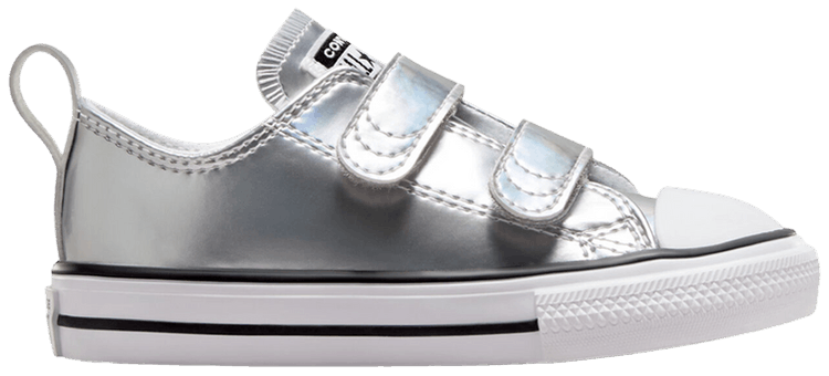 Converse Chuck Taylor All Star Low TD Silver Metallic