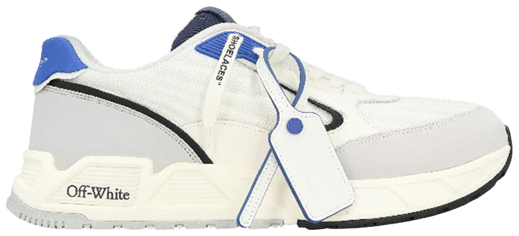 Off White Kick Off Sneaker White Grey Blue
