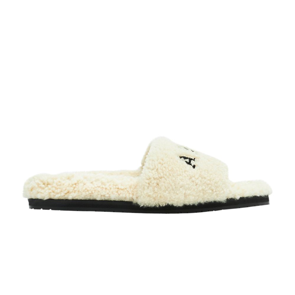 Pre-owned Amiri Slipper 'shearling - Neutral' | Tan | Men's Size 43