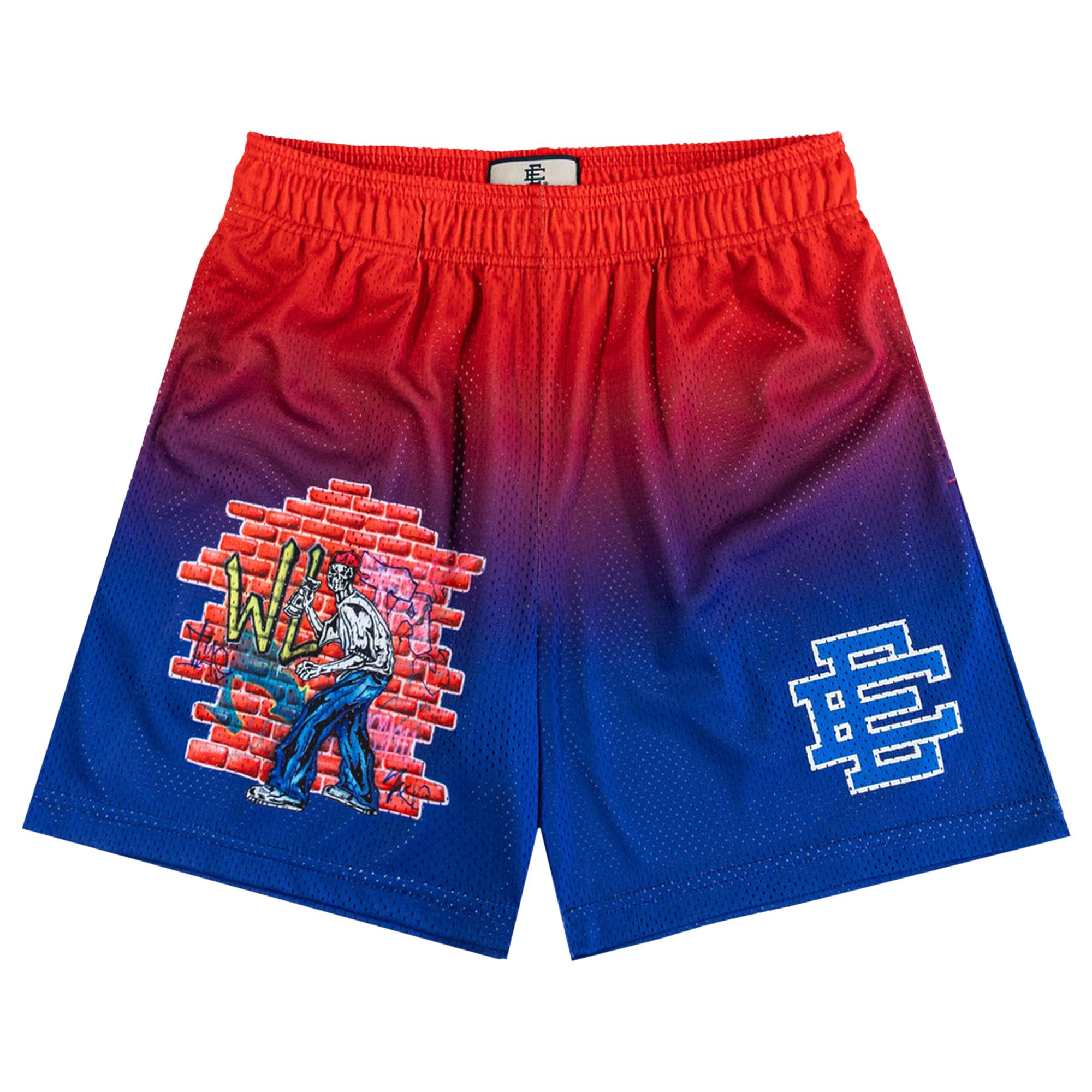 Pre-owned Eric Emanuel Warren Lotas X Basic Short 'multi' | Multi-color | Men's Size L