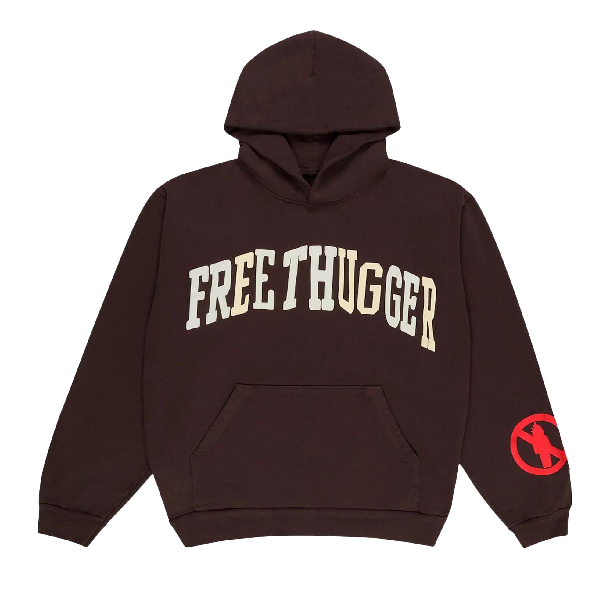 Pre-owned Cactus Plant Flea Market X Cactus Jack By Travis Scott Free Thugger Hoodie 'brown' | Men's Size M