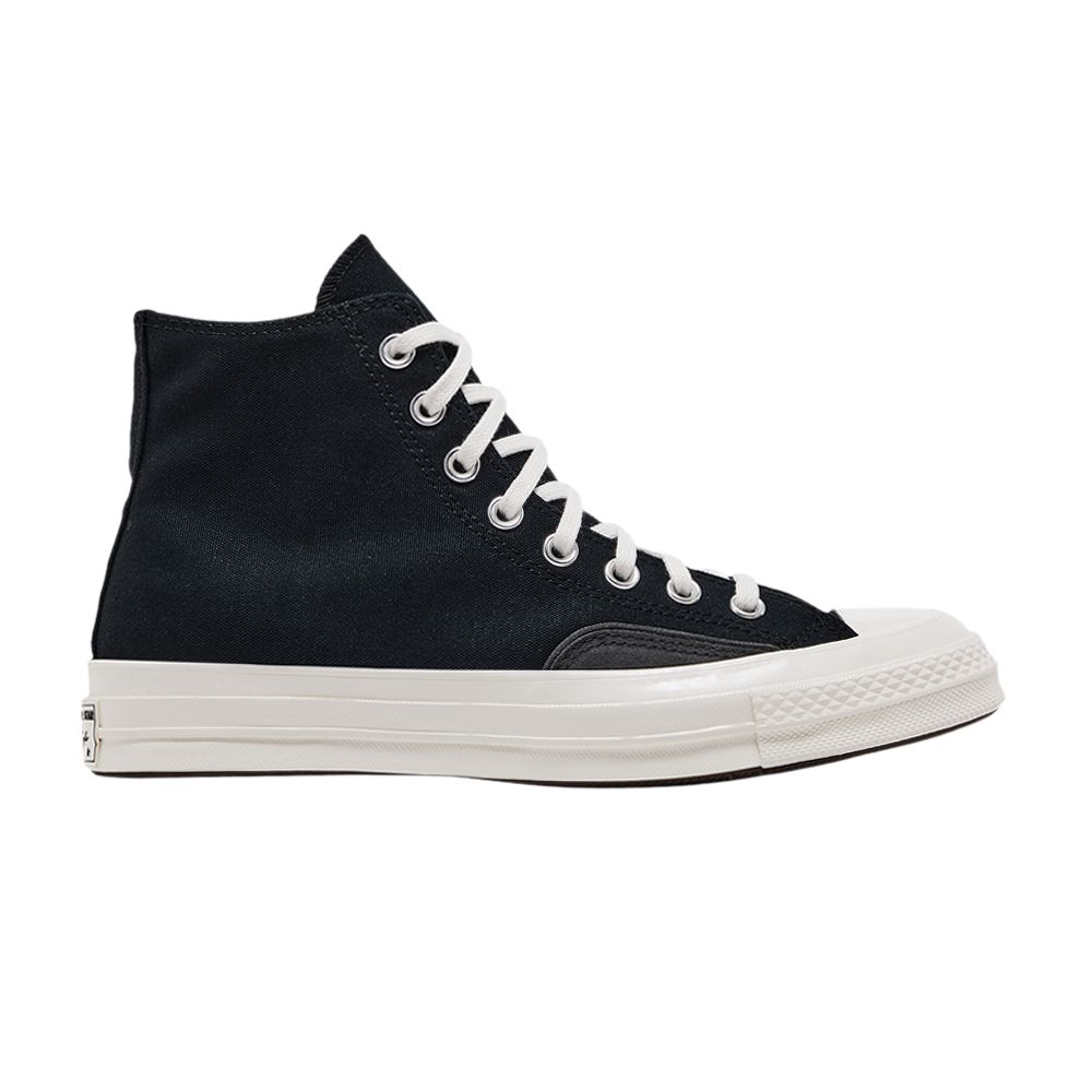 Chuck 70 Luxe High 'Black Dark Matter Fuzzy Laces' - A09531C