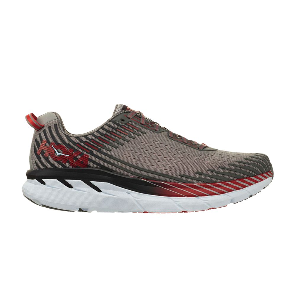 HOKA Clifton 5 'Alloy' | Grey | Men's Size 8 - 1093755-ASGY
