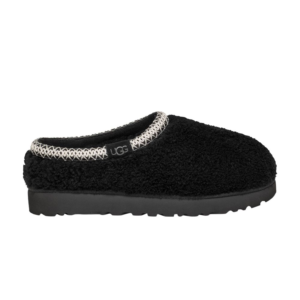 Pre-owned Ugg Wmns Tasman Slipper 'maxi Curly - Black' | Women's Size 6