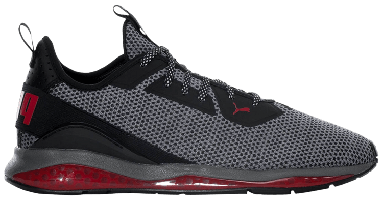 Puma Cell Descend Black Ribbon Red Aged Silver