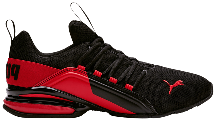 Puma Axelion Break Black High Risk Red