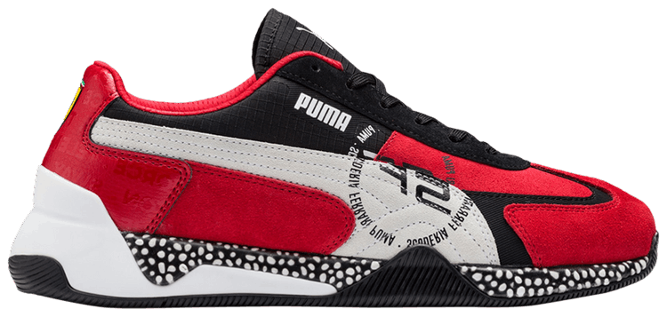Scuderia Ferrari x Puma Speed Hybrid Rosso Corsa White Black