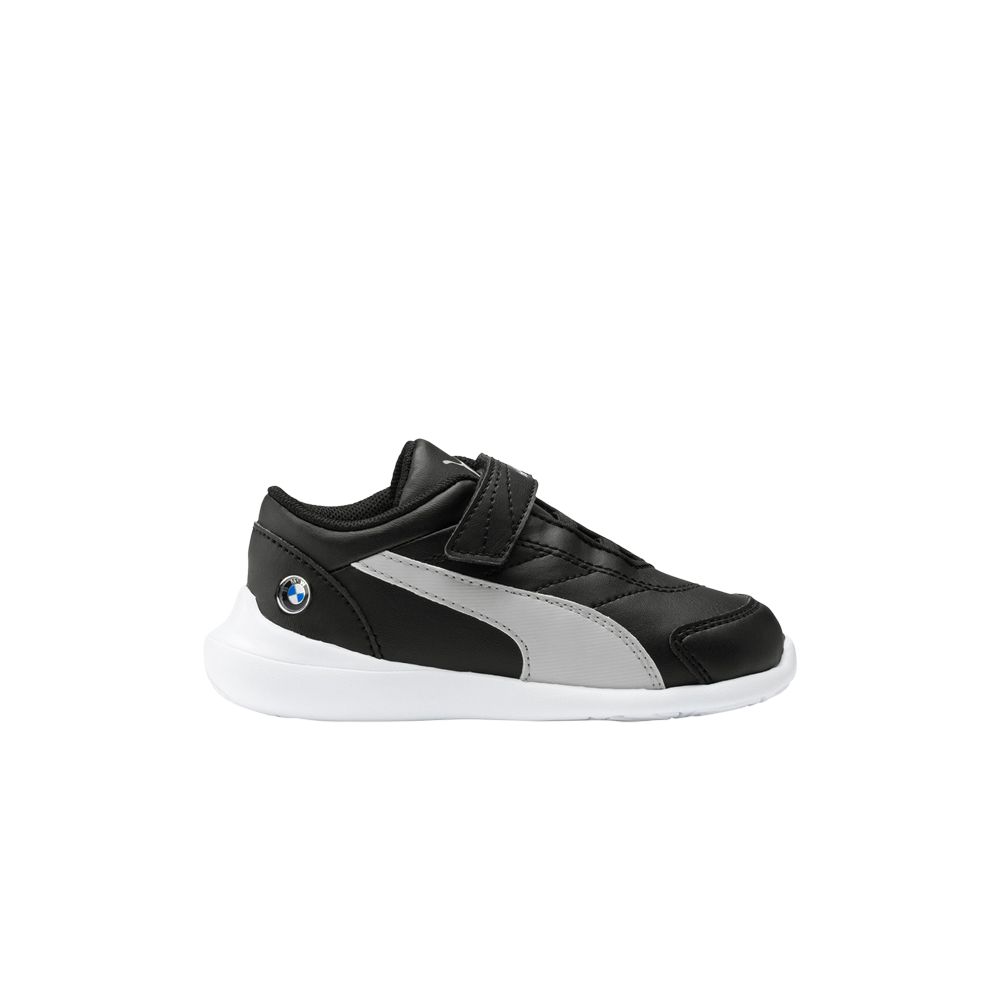 Pre-owned Puma Bmw M Motorsport X Kart Cat 3 V Toddler 'black White' | Infant Size 10