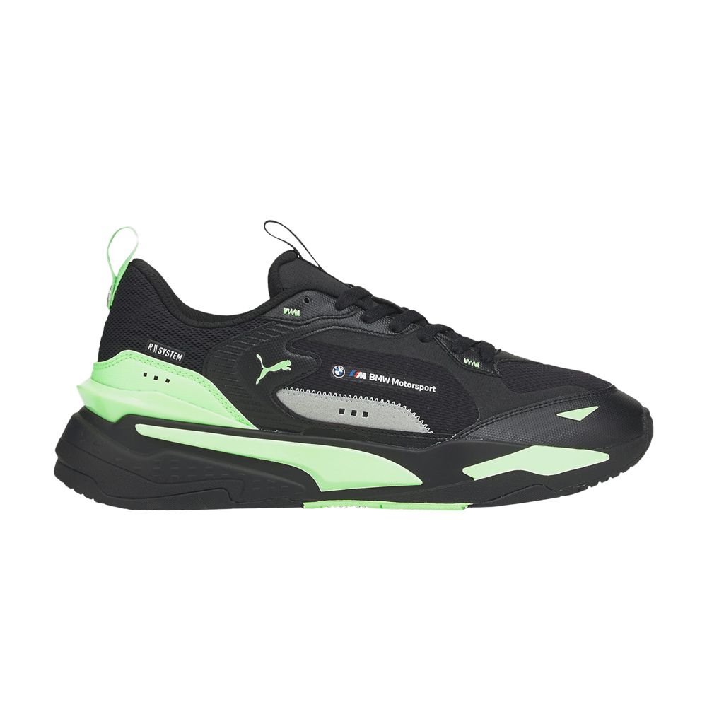Puma BMW Motorsport x RS-Fast 'Black Silver Fizzy Lime' | Men's Size 9.5 - 307027-01