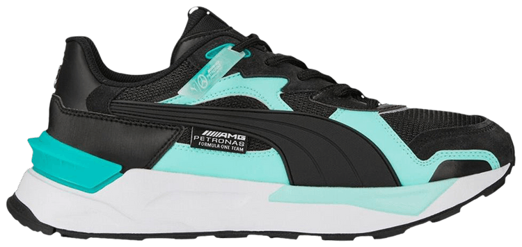 Mercedes AMG Petronas F1 x Puma Mirage Sport Asphalt Black Teal