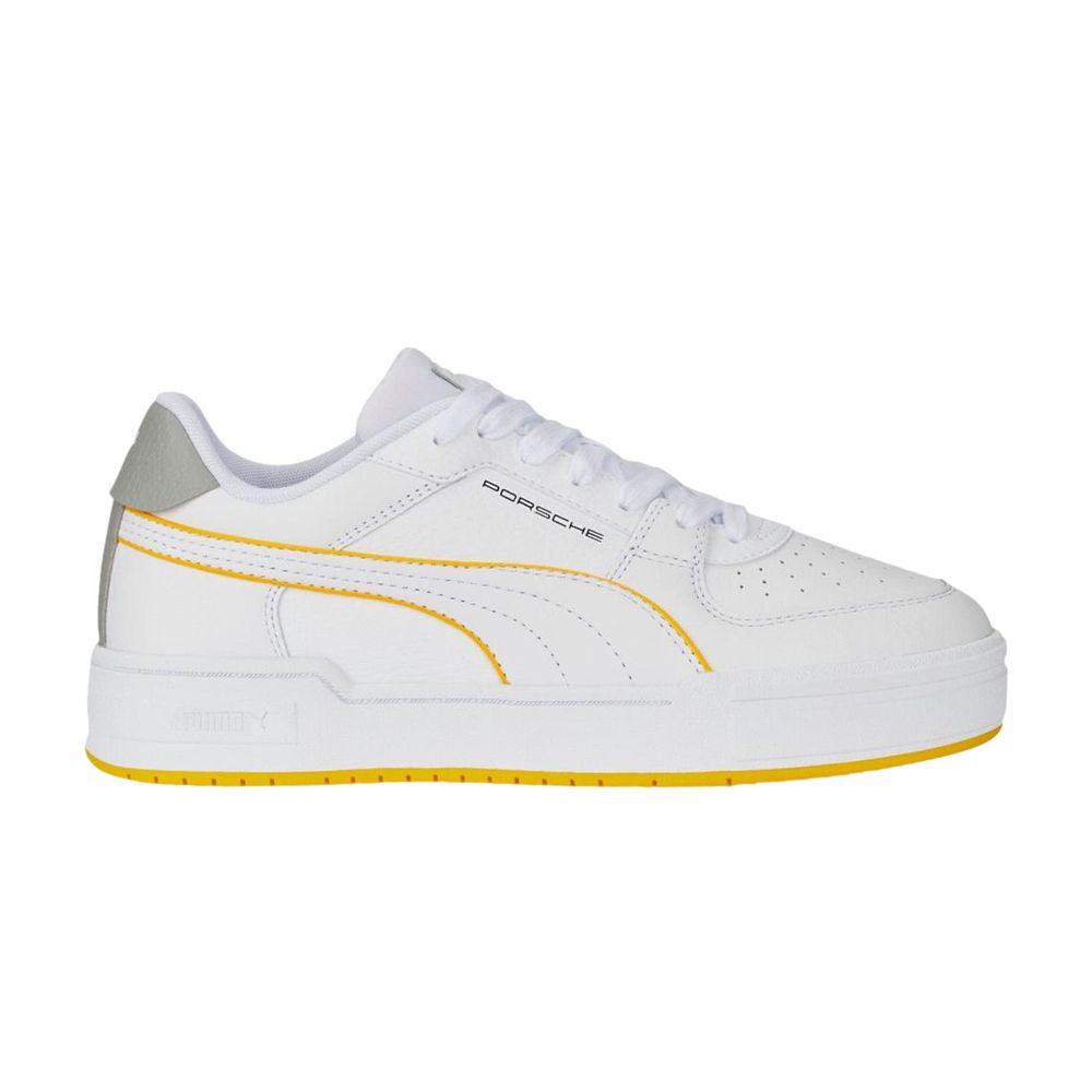 Puma Porsche Legacy x CA Pro 'White Yellow' | Men's Size 14 - 307702-01
