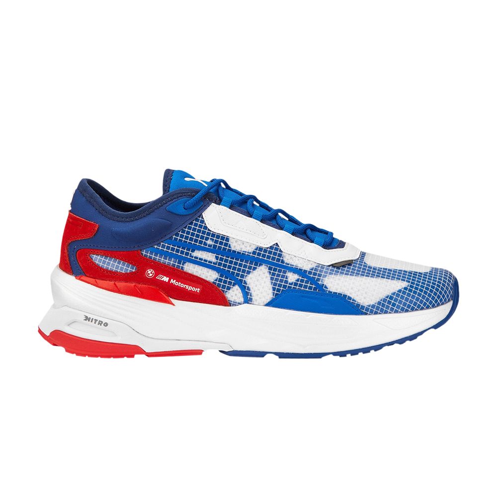 Puma BMW Motorsport x Extent Nitro 'White Blue Red' | Men's Size 8 - 307703-02