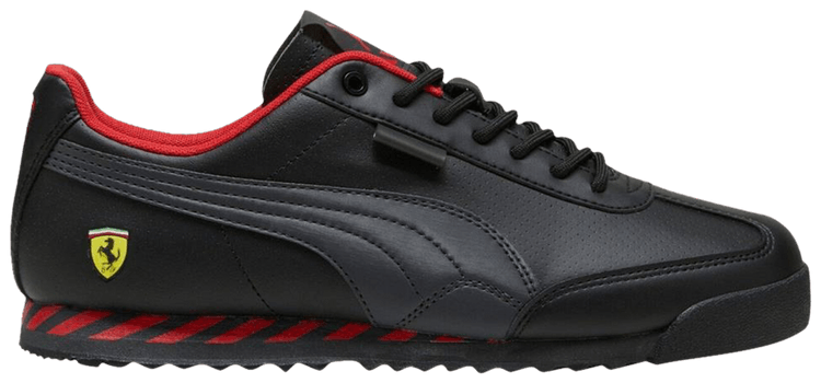 Puma Scuderia Ferrari x Roma Via Black Rosso Corsa