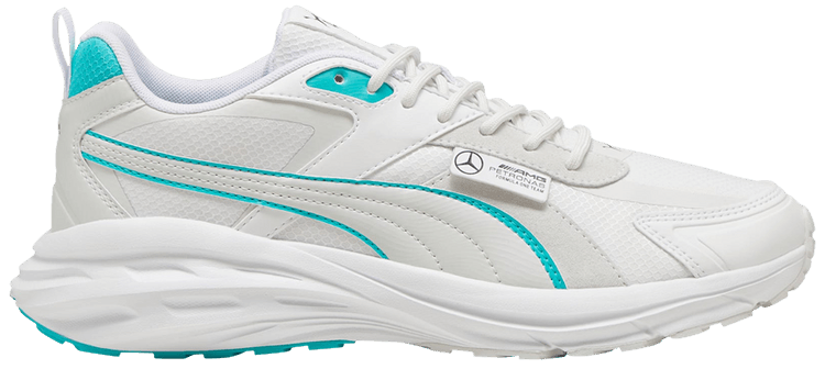 Mercedes AMG Petronas F1 x Puma Hypnotic LS White Sheen Green