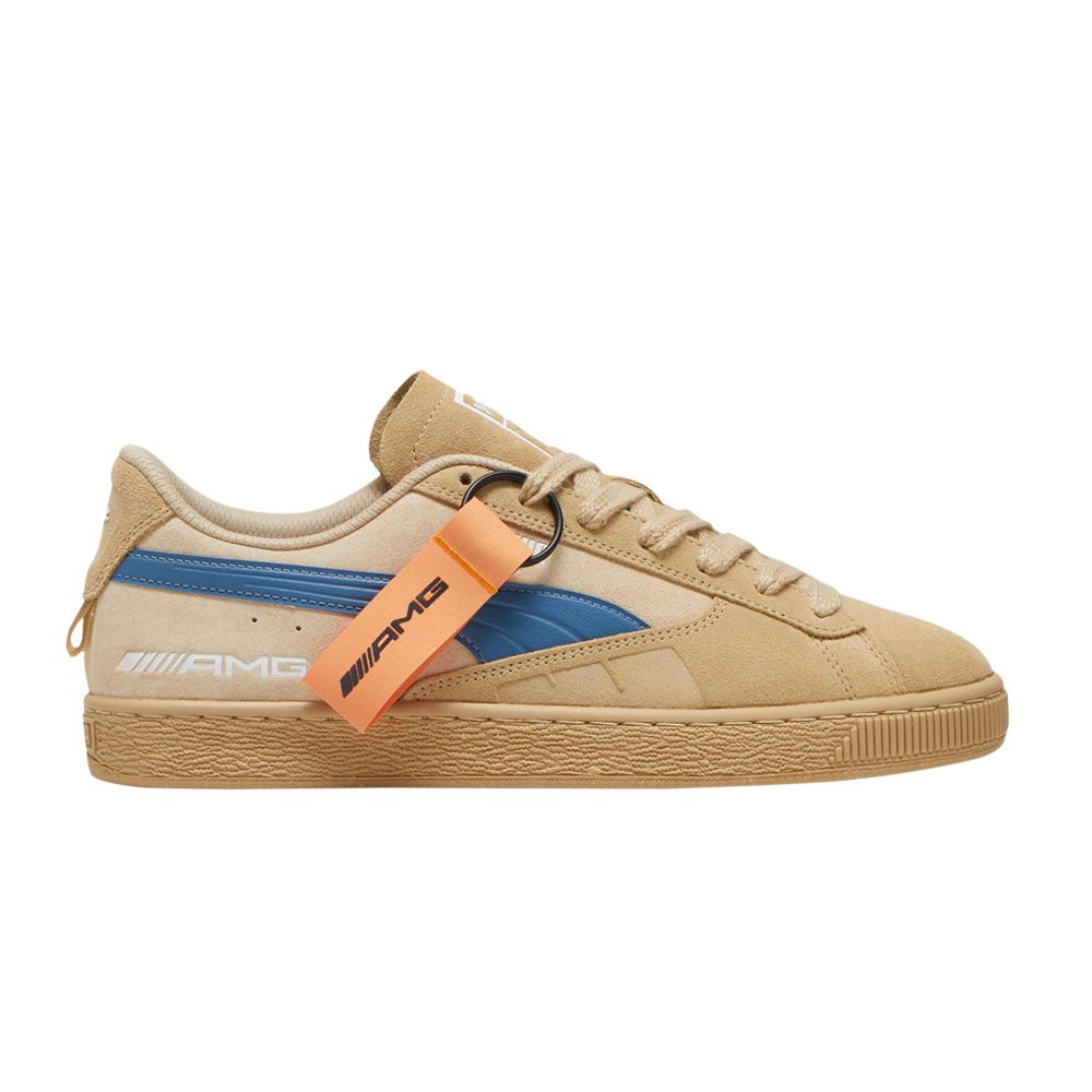 Puma Mercedes-AMG Petronas Motorsport x Suede 'Sand Dune Blue Horizon' | Tan | Men's Size 10 - 308488-02