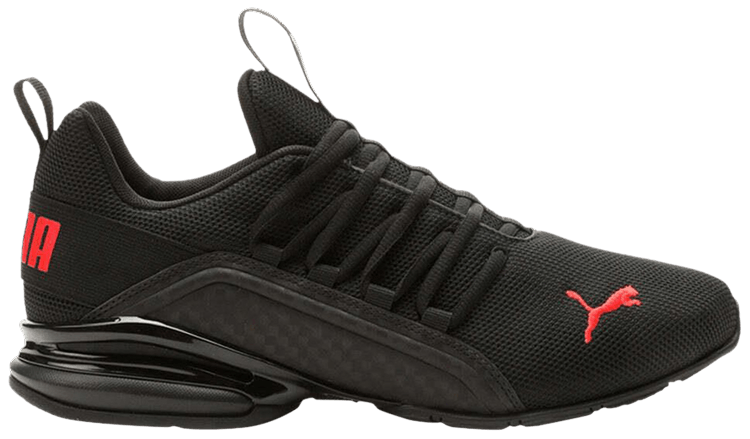 Puma Axelion Graphite Black Red