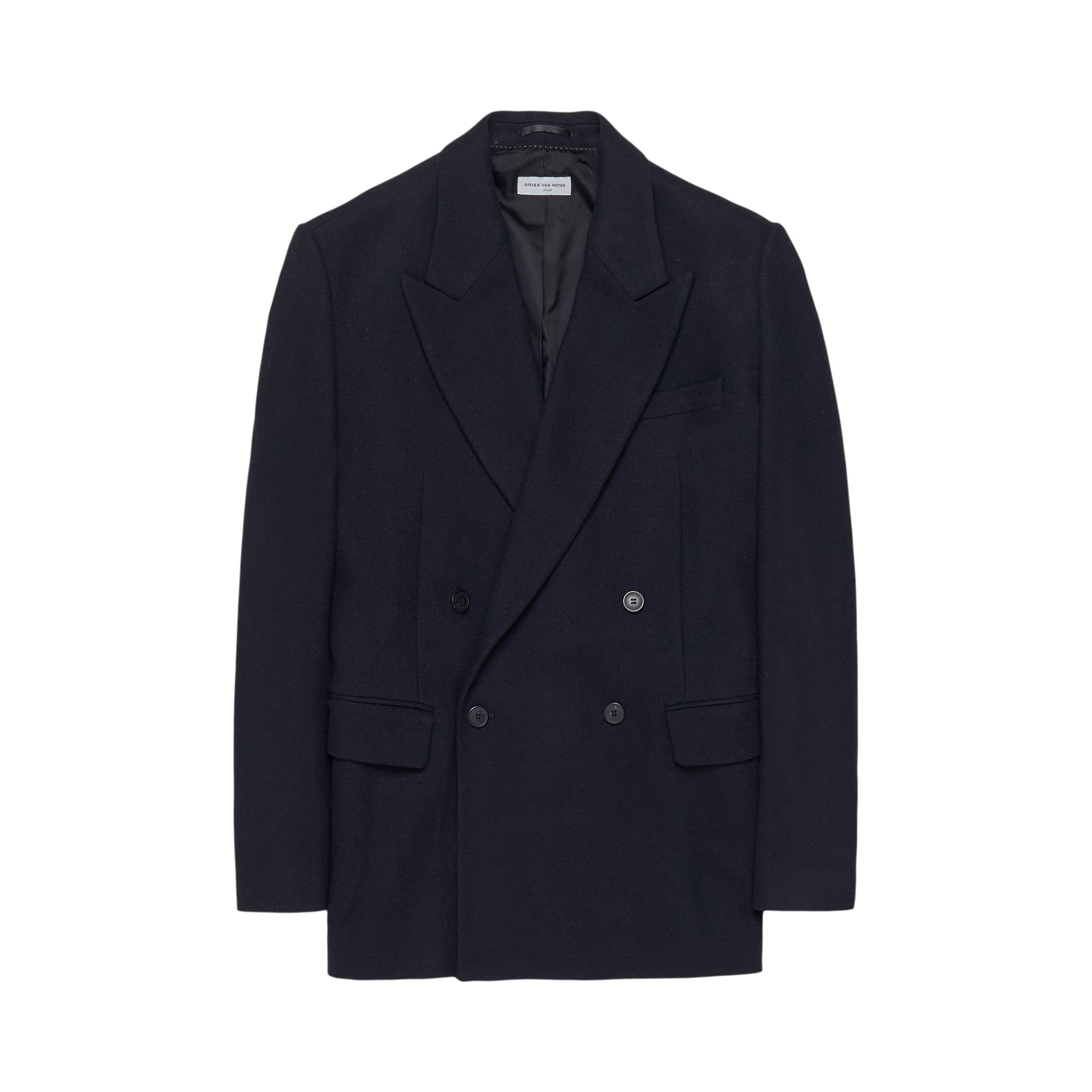Pre-owned Dries Van Noten Bishop Blazer 'navy' | Blue | Men's Size M