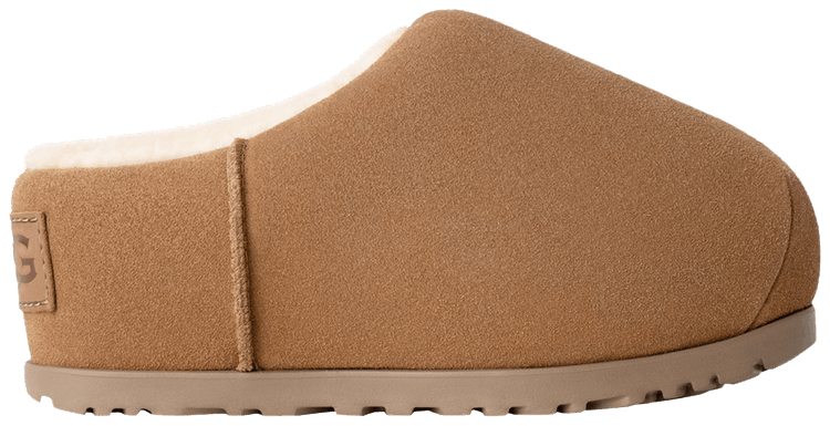 靴 25cm UGG W PUMPED SLIDE CHESTNUT 24aw Women's Pumped Slide - Chestnut – Feature