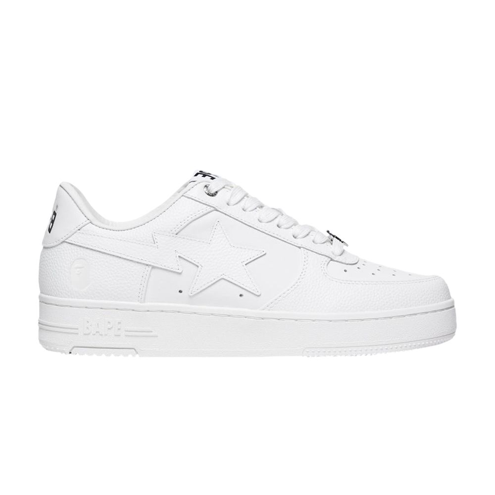 Pre-owned Bape Sta 'triple White' | Men's Size 13