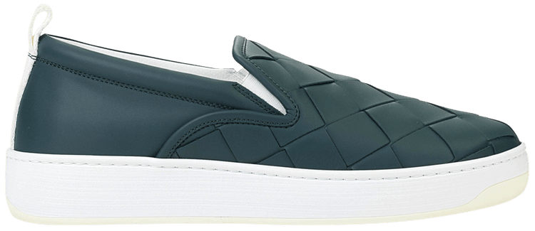 Bottega Veneta Dodger Slip On Intrecciato   Ottanio