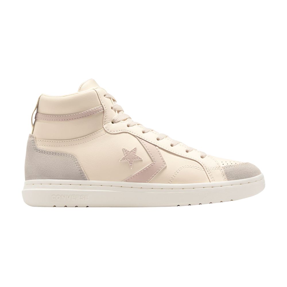 Pre-owned Converse Pro Blaze Classic Mid 'light Dune' | Cream | Men's Size 5 In White