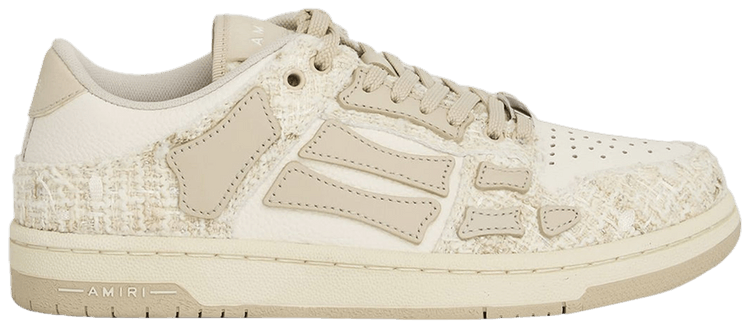 Amiri Wmns Boucle Skel Top Low Alabaster