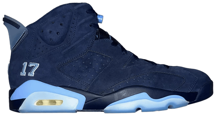 Air Jordan 6 Retro UNC 2017 National Championship PE